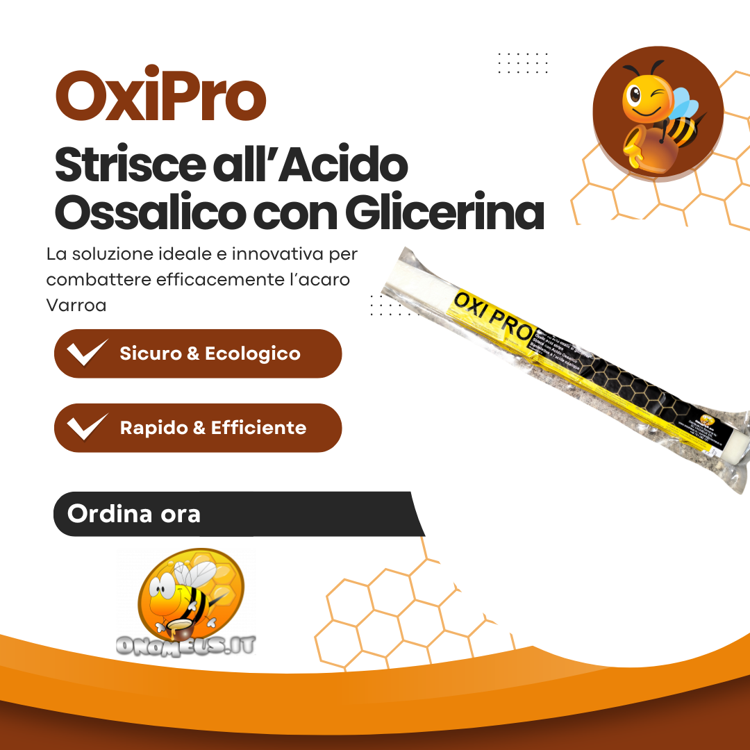 OxiPro – Strisce all’Acido Ossalico con Glicerina per il Trattamento della Varroa-onomeus.it