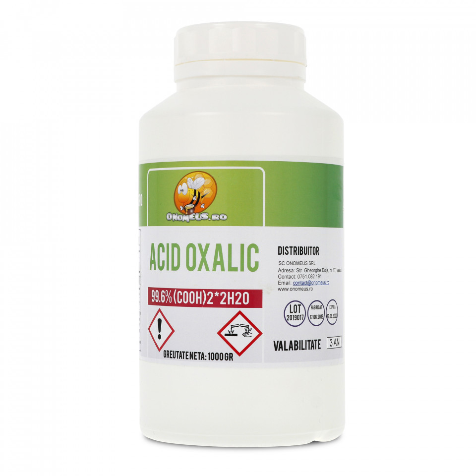 Acido Ossalico Biidrato Puro - 1 Kg - Per Sbiancare Legno, Pulire Metalli, Apicoltura - Foto 6