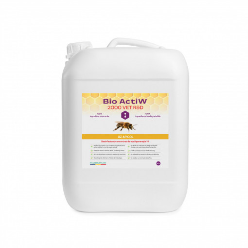 Bio ActiW 2000 Vet R&D Disinfettante per api Concentrato - 5 Litri