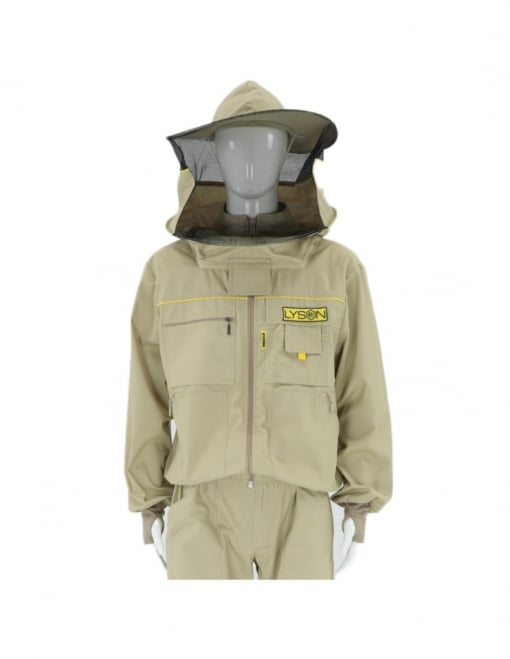 Camiciotto per apicoltore in cotone con maschera – Lyson Premium Line
