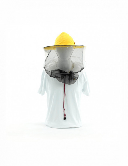 Cappello Apicolo in Cotone con Tessuto Sul Retro - Lyson
