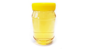Barattolo rotondo in plastica PET per miele - 500gr