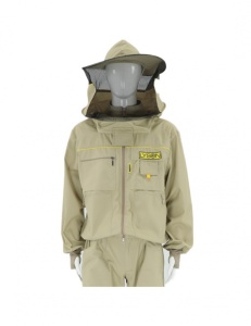 Camiciotto per apicoltore in cotone con maschera – Lyson Premium Line