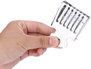 Clip Cattura Regina in Acciaio Inox