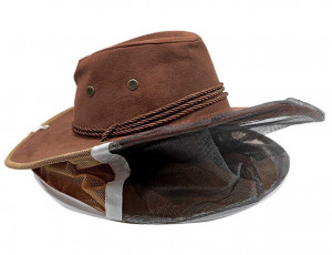 Maschera per Apicoltori Tipo Cowboy - marrone