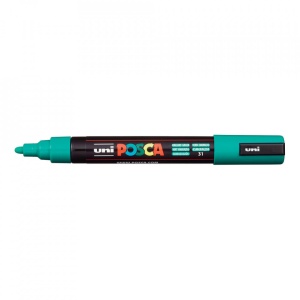 Pennarello a base d’acqua Uni POSCA PC-5M – Verde Smeraldo