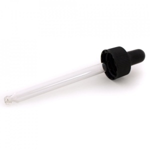 Cap con pipetta in vetro per bottiglie da 10 ml