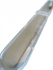 Nutritore a tasca in plastica trasparente con galleggiante 1 L