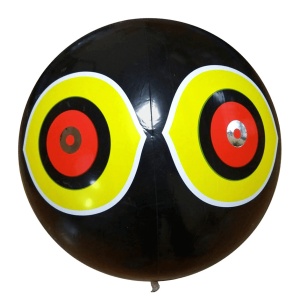 Pallone Spaventapasseri per Uccelli Danno - Colore Nero