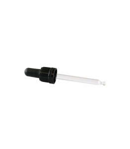 Cap con pipetta in vetro per bottiglie da 10 ml