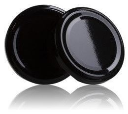 Coperchio per barattoli diametro 66mm - Nero