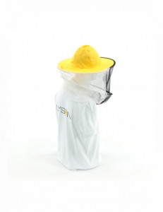Cappello Apicolo in Cotone con Tessuto Sul Retro 