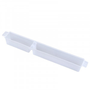 Nutritore a tasca 1.5 kg - in plastica trasparente con 2 scomparti