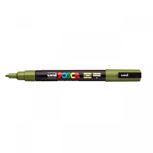 Pennarello Verde Kaki Uni POSCA PC-3M