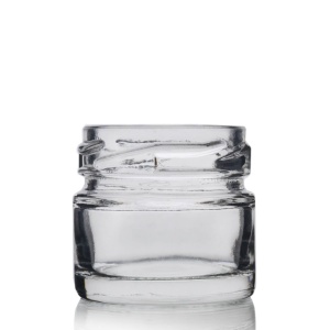 Vasetto in vetro per miele o pappa reale 40ml