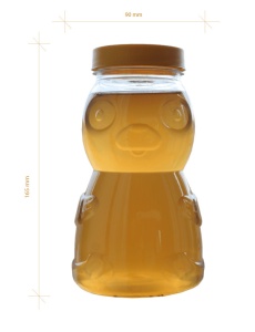 Barattolo a forma di orsetto per miele o altri prodotti - 1000g