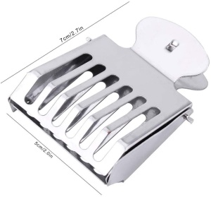 Clip cattura regina in acciaio inox per apicoltura-onomeus.it(7)