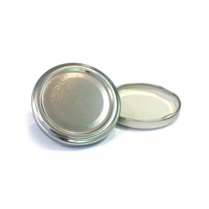 Coperchio per Barattoli da 200ml Diametro 66mm - Colore Argento