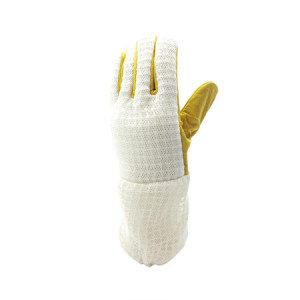 Guanto da apicoltura in pelle completamente ventilati