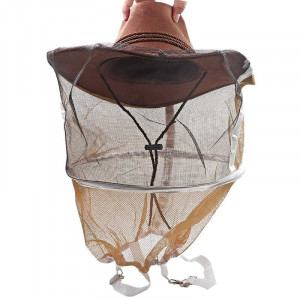 Maschera per Apicoltori Tipo Cowboy - marrone