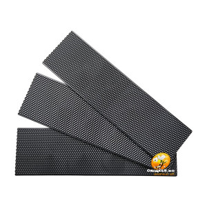 Telaio da Melario con Favo in Plastica 1/2, Colore Nero, Dimensioni 425x142 mm, Celle da 5.4 mm - Img 2