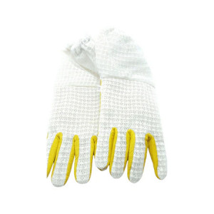 Guanto da apicoltura in pelle completamente ventilati
