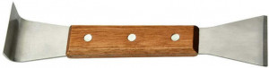 Leva per api in acciaio inox con manico in legno 20,5 cm - Img 3