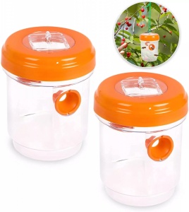 Trappola per Vespe in Plastica con Corda - Per Cortile, Campeggio e Apiari