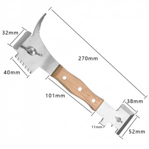 Leva MultiFunzione per Apicoltura 5 in 1