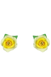 Cercei handmade cu cristale, model 264