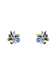 Cercei handmade cu cristale, model 280