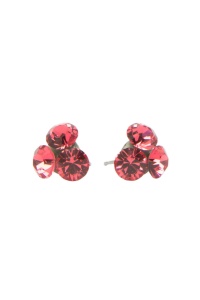 Cercei Round Stones Chaton Tripple SS24, model 191
