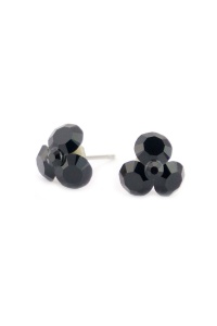 Cercei Round Stones Chaton Tripple SS29, model 246