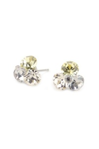 Cercei Round Stones Chaton Tripple SS29, model 262