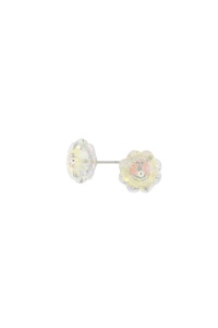 Cercei Round Stones Loch Flower 8mm, model 367