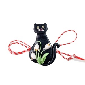 Martisor tip brosa animalute, model 26ANIM49