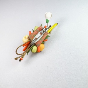 Martisor tip brosa, model 25MBR001 - Img 3