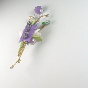 Martisor tip brosa, model 25MBR008 - Img 3