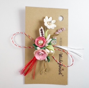 Martisor tip brosa, model 25MBR012 - Img 2