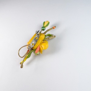 Martisor tip brosa, model 25MBR015 - Img 3