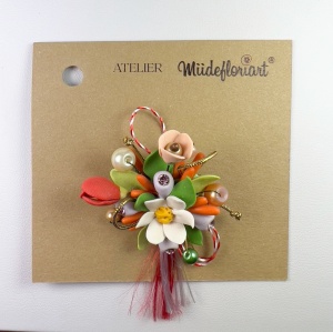 Martisor tip brosa, model 25MBR030 - Img 2
