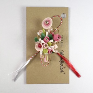 Martisor tip brosa, model 25MBR031 - Img 2