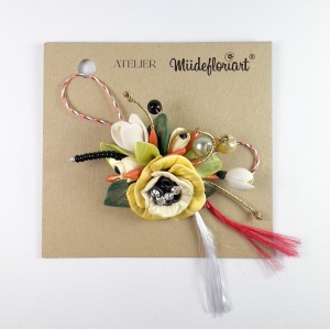 Martisor tip brosa, model 25MBR036 - Img 2