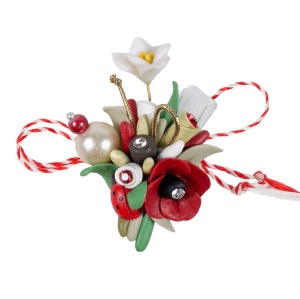 Martisor tip brosa, model 25MBR041