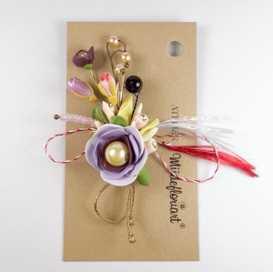 Martisor tip brosa, model 25MBR046 - Img 2