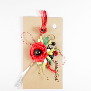 Martisor tip brosa, model 25MBR075 - Img 2