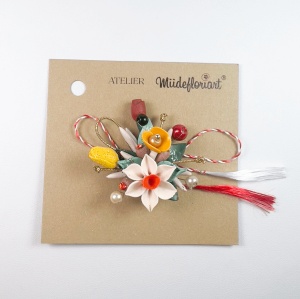 Martisor tip brosa, model 25MBR079 - Img 2