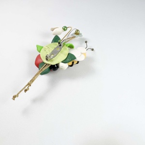 Martisor tip brosa, model 25MBR098 - Img 3