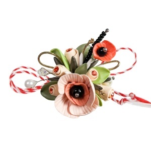Martisor tip brosa, model 26MBR122