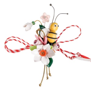 Buchete de flori cu albinute, model 25MBR103